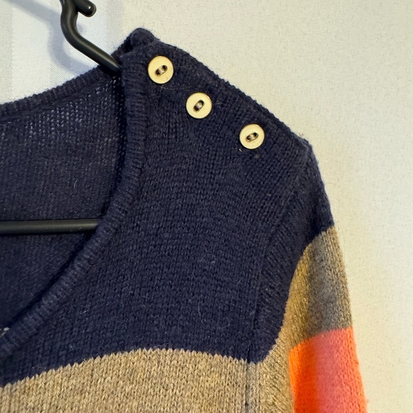 Isabella Sinclair Anthropology Midi Bodycon Colorblock Dress Size Medium GUC - Picture 4 of 8